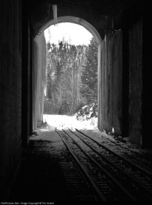 Lake Nipigon Tunnel - Inside